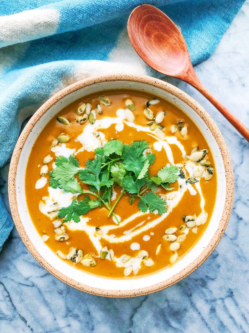 Quick + Easy Curry Pumpkin Soup: Only 5 Ingredients - Starbird Wellness