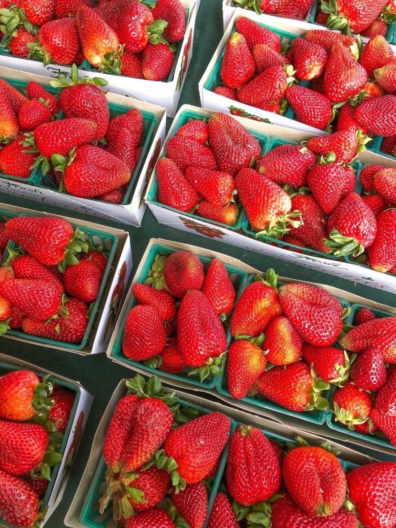 Farmers Market Strawberries Starbird Wellness Blog
